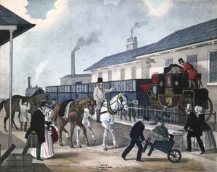 Die letzten Kutschen, ca. 1850